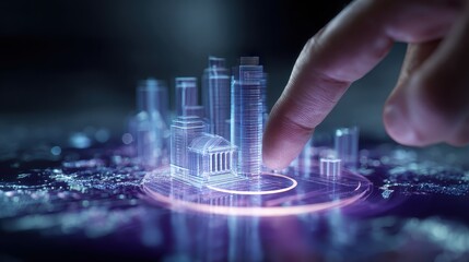 Interactive Digital City Model with Touchscreen Gesture for Urban Design