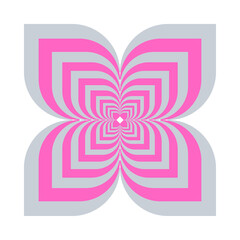 Fototapeta premium abstract flower vector illustration