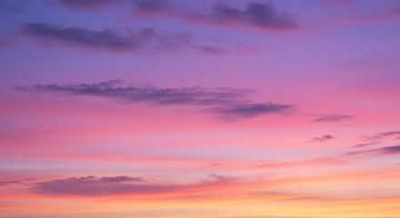 Fototapeta premium Sunset sky with pastel colors