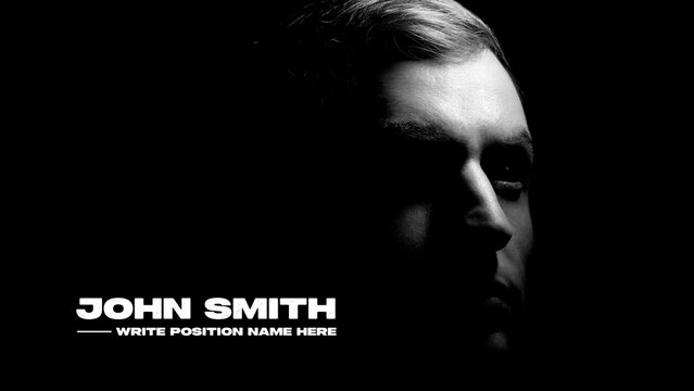 Minimal Lower Third Animation Template