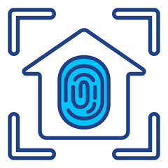 Finger Scan Simple Vector Icon Collection