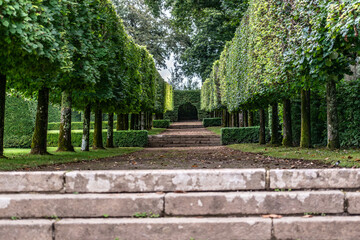 Rosanbo castle in Lanvellec, Armor Coast, Brittany in France