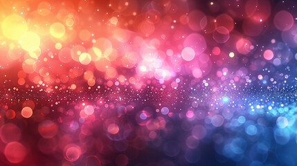 Abstract bokeh background with vibrant colors. (3)