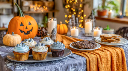 Spooktacular Halloween sweets create a festive atmosphere filled with joy and delight