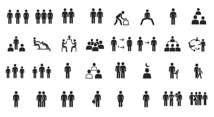 Diverse representation of people in various activities and social interactions