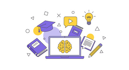 Whimsical Learning Landscape with Digital Resources for Creative Brainpower
