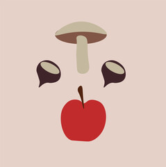 autumn vibe themed cute drawings