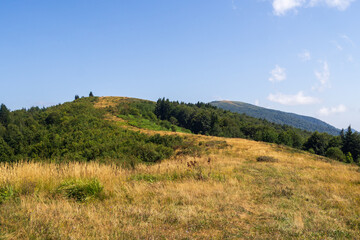 Seven-headed mountain range, Tuapse region, Russia.