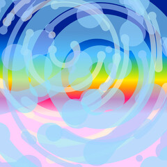 抽象　グラフィック素材