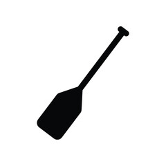 Clean paddle illustration for your next boating, kayaking, or water adventure project. Perfect for logos, icons, or design elements with a sporty theme.