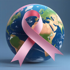 Global Breast Cancer Awareness: A Pink Ribbon Around the World
