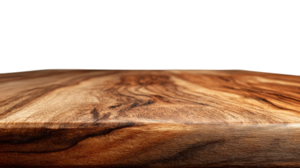 Wooden table surface with rich, detailed grain showcasing craftsmanship and natural beauty.