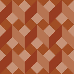 Seamless geometric checked pattern. Diagonal square, braiding, woven line background. Patchwork texture in warm, soft, light, gray, yellow, olive colors. Rhombus, staggered figure texture. Vector
