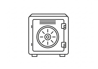 Secure metal safe for protecting valuables and money