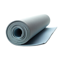 Rolled light-gray flexible material