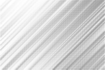 Halftone background vector, abstract backdrop design with two tone pattern and copy space for edit your content
