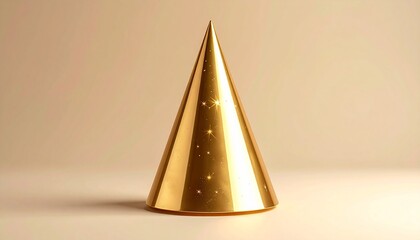 Fototapeta premium golden christmas tree