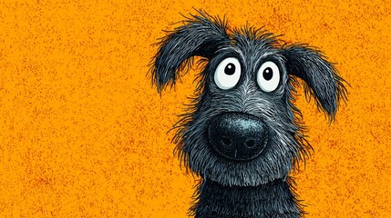 cute doodle dog wallpaper