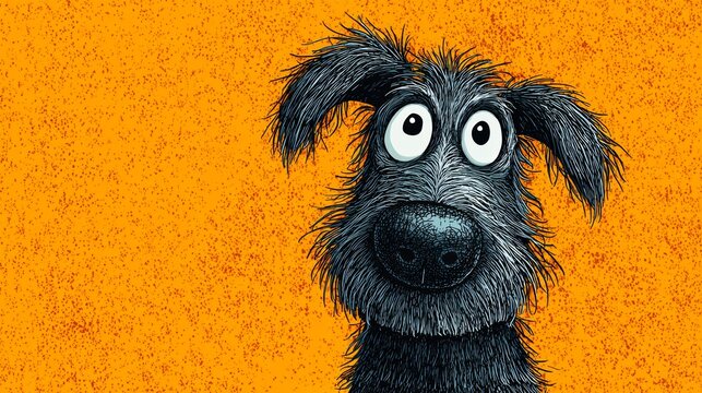 cute doodle dog wallpaper
