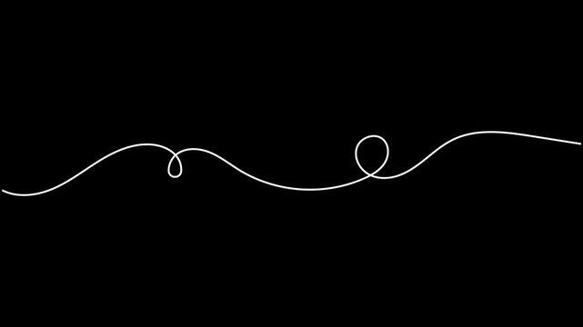 wavy line video, loopy line animation, wavy line pattern with curvy abstract squiggles in a psychedelic wiggle design 