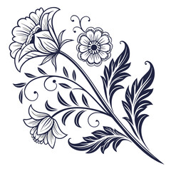 Floral Bouquet Vector Illustration
