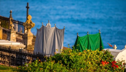 Cemetery overlooking ocean (1)