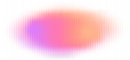 Abstract Blurred Glass Gradient Elements. Pink Purple Blue Vertical Ribbed glass texture. Abstract blob. Overlay Fade Gradient .