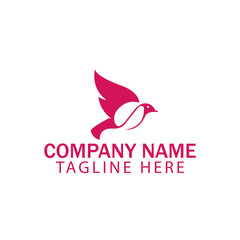 Elegant Bird Logo for Company Branding