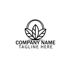 Leaf Logo for a Sustainable Company