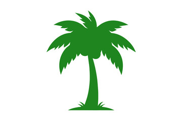 Obraz premium palm tree vector illustration