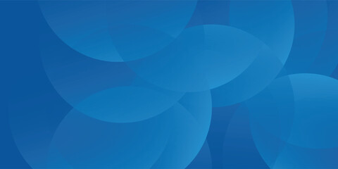 Abstract blue color background. Dynamic shapes composition. minimal vector circle abstract