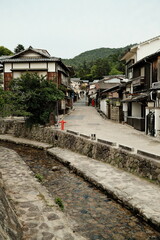 Street in Miyajima, Japan