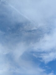 Clouds in the sky skayscape atmosphere calm day