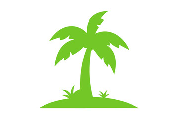 Obraz premium palm tree vector illustration