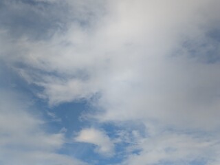 Obraz premium Clouds in the sky skayscape atmosphere calm day