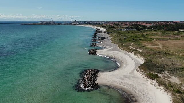 Skagen, Denmark ii world war bunker on the beach