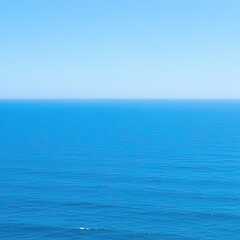 Obraz premium Abstract blue sea background.created with the help of artificial intelligence.