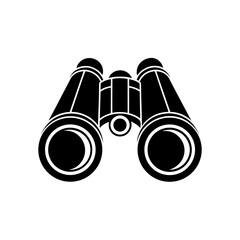 binoculars looking  observational vector icon  