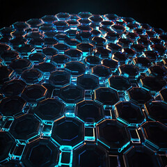 Fototapeta premium Futuristic Digital Abstract Background Collection