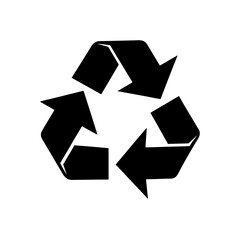 recycle symbol  environmental vector graphic  