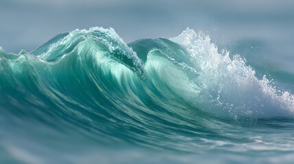 Fototapeta premium Environmental and Nature Themes: Employed by environmental organizations or in articles about ocean conservation, power, or climate.