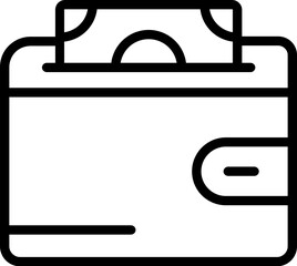Wallet Line Icon