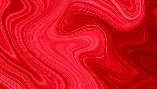 Abstract red swirling marbled pattern