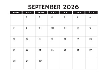 Big Set of 2026 Happy New Year logo text design. 2026 number design template. Collection of 2026 Happy New Year symbols. Vector illustration with black labels isolated on white background.