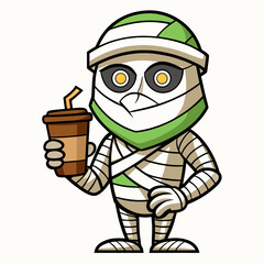 cartoon illustration of a man vector