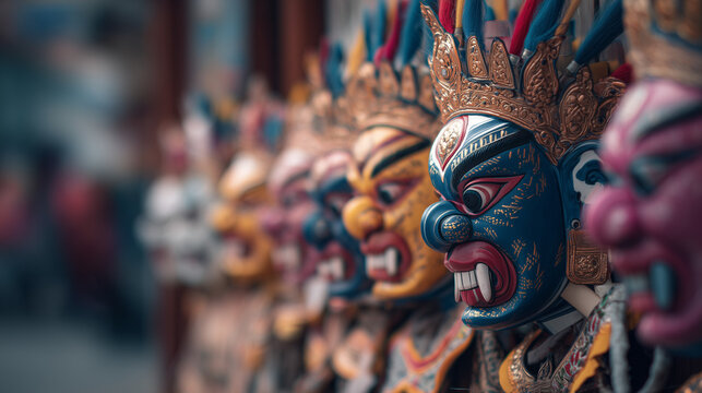 traditional thai mask