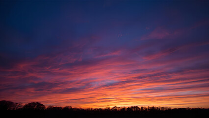 Fototapeta premium Sunset in the sky