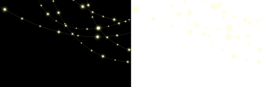 Abstract light trails in a contrasting black and white background, creating a dynamic visual effect, perfect for artistic overlays and creative projects with copy space