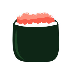 kura Sushi with Salmon Roe Illustration