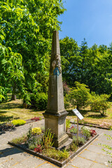 Kursächsische Distanzsäule im Kurort Berggiesshübel